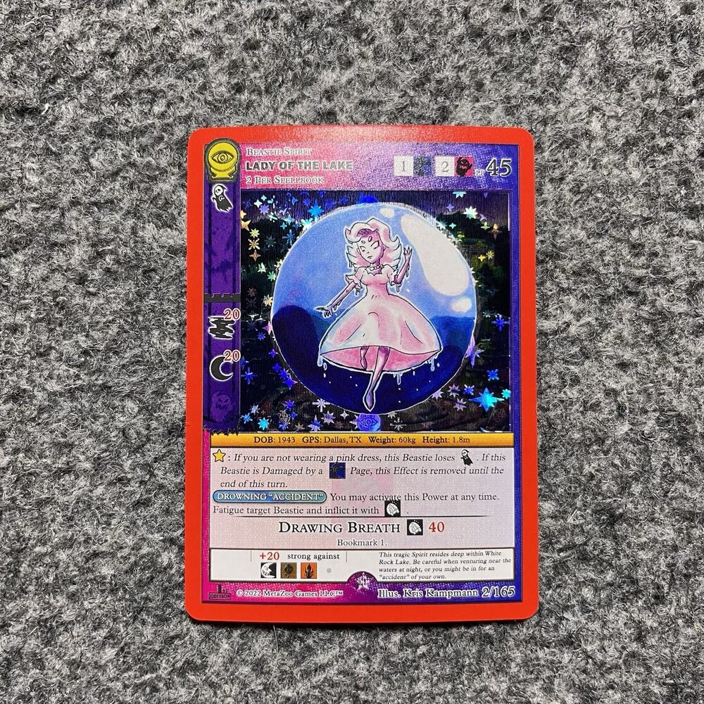 Lady of the Lake MetaZoo Seance 2/165 1st Edition Full Holo Card NM